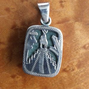 Gorgeous carved jade pendent